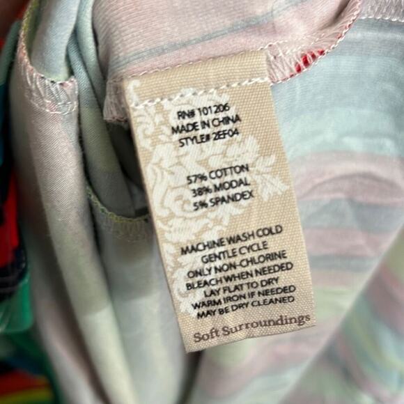Soft Surroundings size large colorful dress - Picture 3 of 3